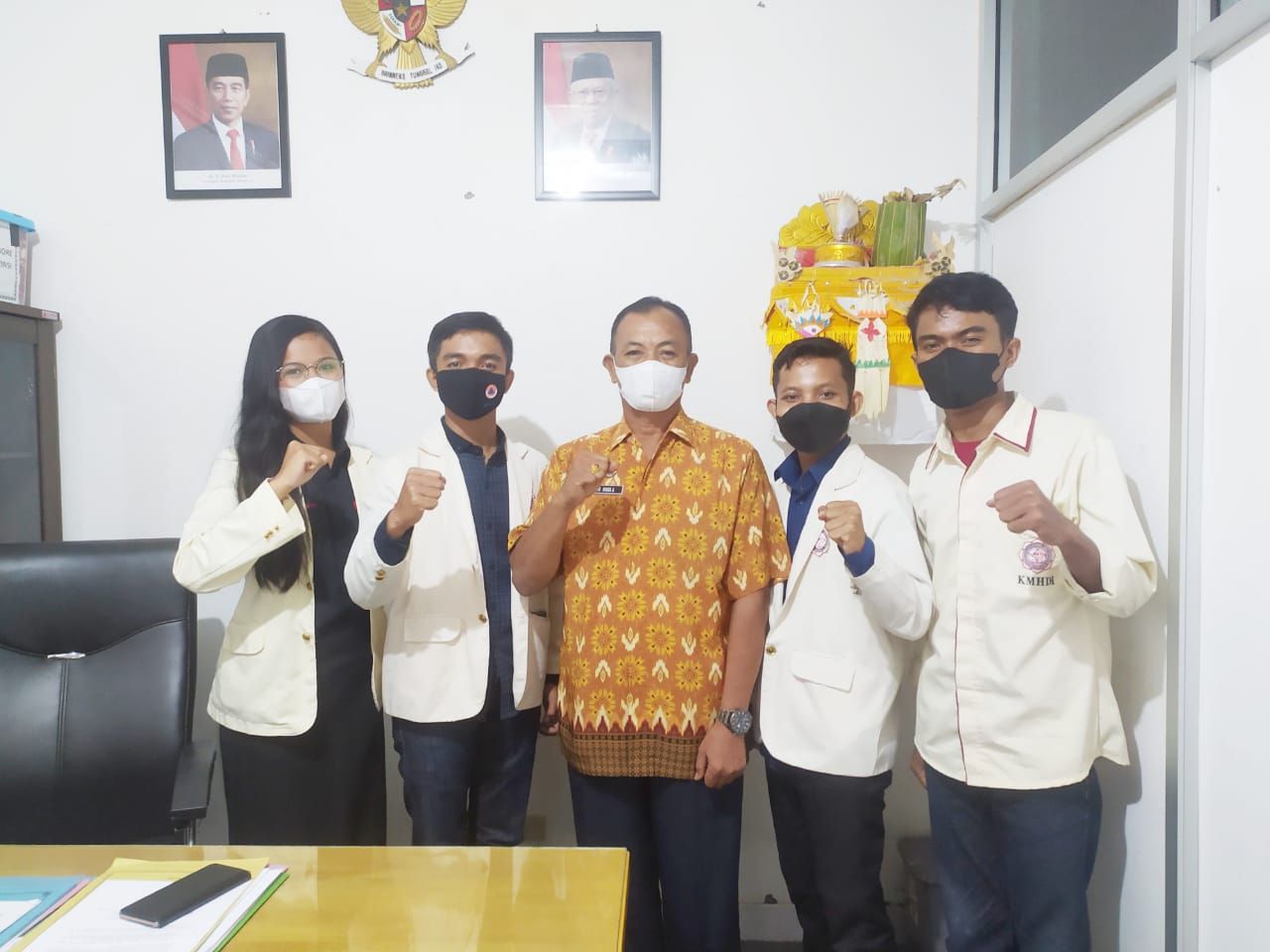 podiumnews.com-Minim Dosen Agama Hindu, KMHDI Temui Bimas Hindu Lampung